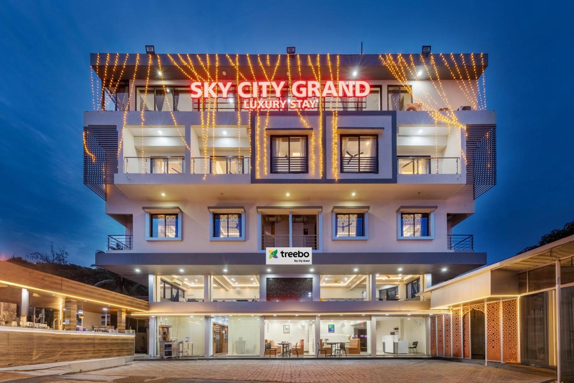 Treebo Sky City Grand, 5 Min From Mangalore Airport Bagian luar foto